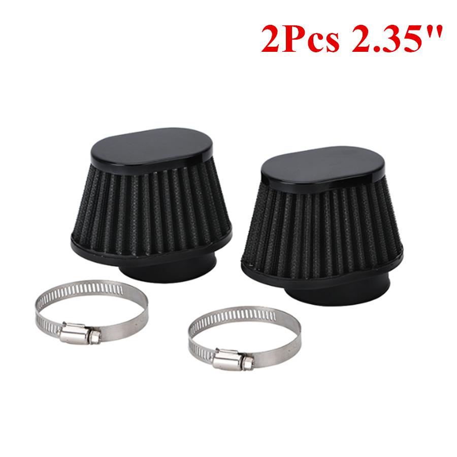 2Pcs Motorcycle Air Filter 2.35 60mm Universal for Motor Car bike Cold Air Intake High Flow Cone Filter Mushroom Head
2Pcs Motorcycle Air Filter 2.35 60mm Universal for Motor Car bike Cold Air Intake High Flow Cone Filter Mushroom Head