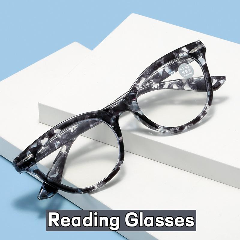 Fashion Vintage Flower Printing Reading Glasses Cat Eye Design Far-sighted Eyewear Fashion Women Men Prescription Presbyopia Eyeglasses
Fashion Vintage Flower Printing Reading Glasses Cat Eye Design Far-sighted Eyewear Fashion Women Men Prescription Presbyopia Eyeglasses