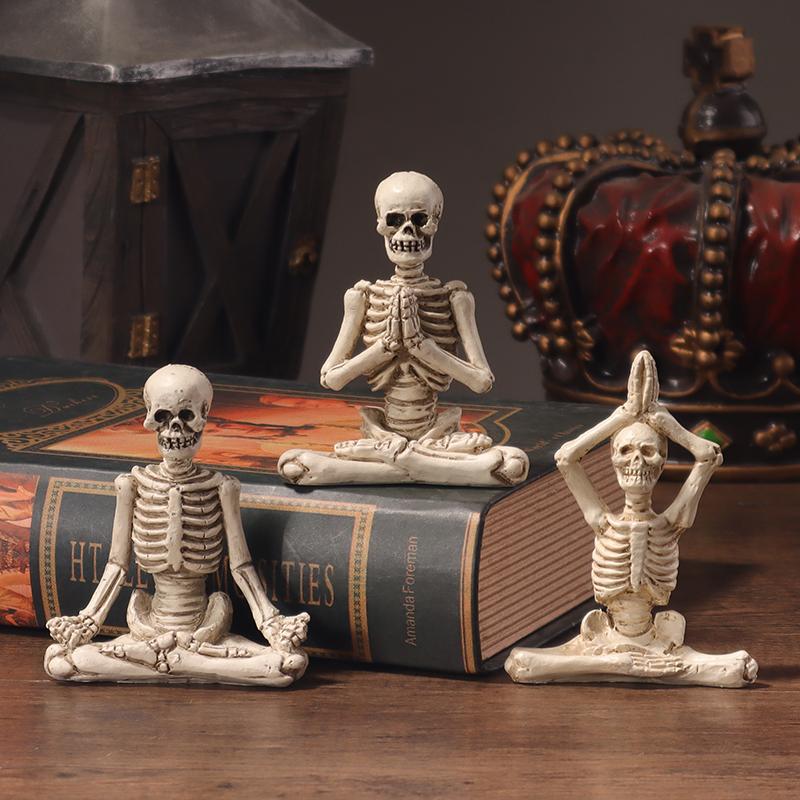 Halloween Skull Trio Decorative Resin Festival Sculpture for Creating Holiday Atmosphere in Home, Bedroom, and Living Room
Halloween Skull Trio Decorative Resin Festival Sculpture for Creating Holiday Atmosphere in Home, Bedroom, and Living Room