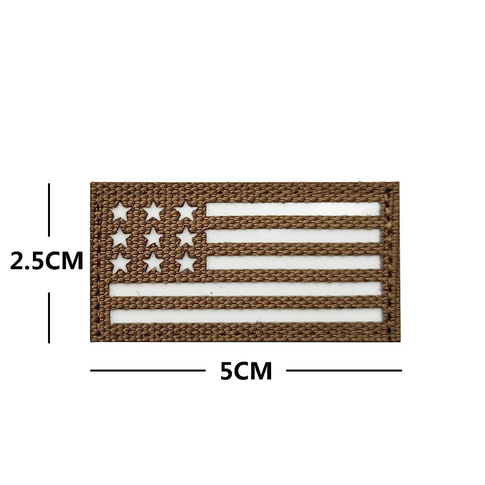 Ocean-Themed Laser Cut Star-Spangled Night Glow American Flag Velcro Patch for Outdoor Bags
Ocean-Themed Laser Cut Star-Spangled Night Glow American Flag Velcro Patch for Outdoor Bags