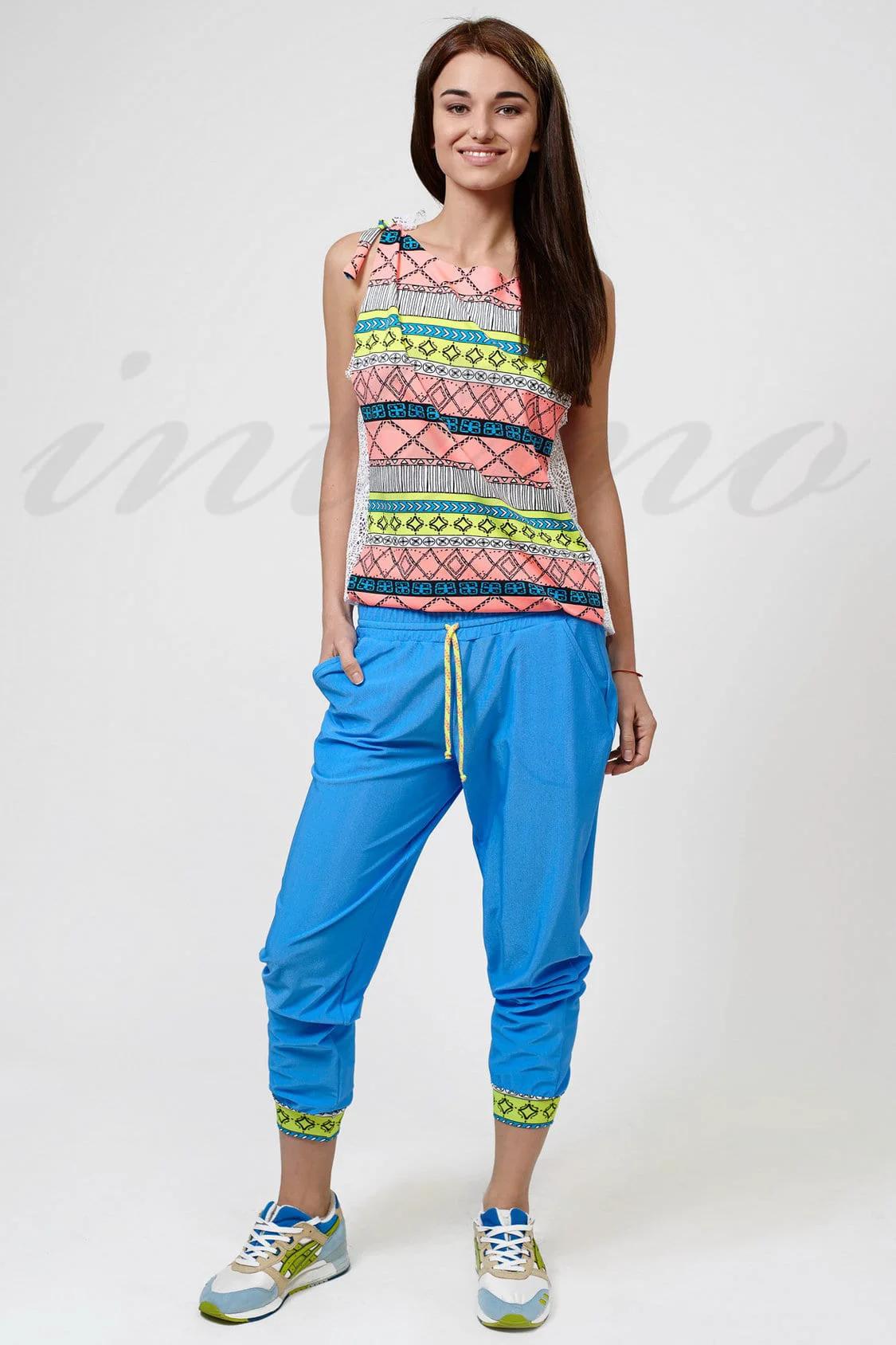 Брюки Emdi (41509) 48(XL) французький небо синє кольору
Брюки Emdi (41509) 48(XL) французький небо синє кольору