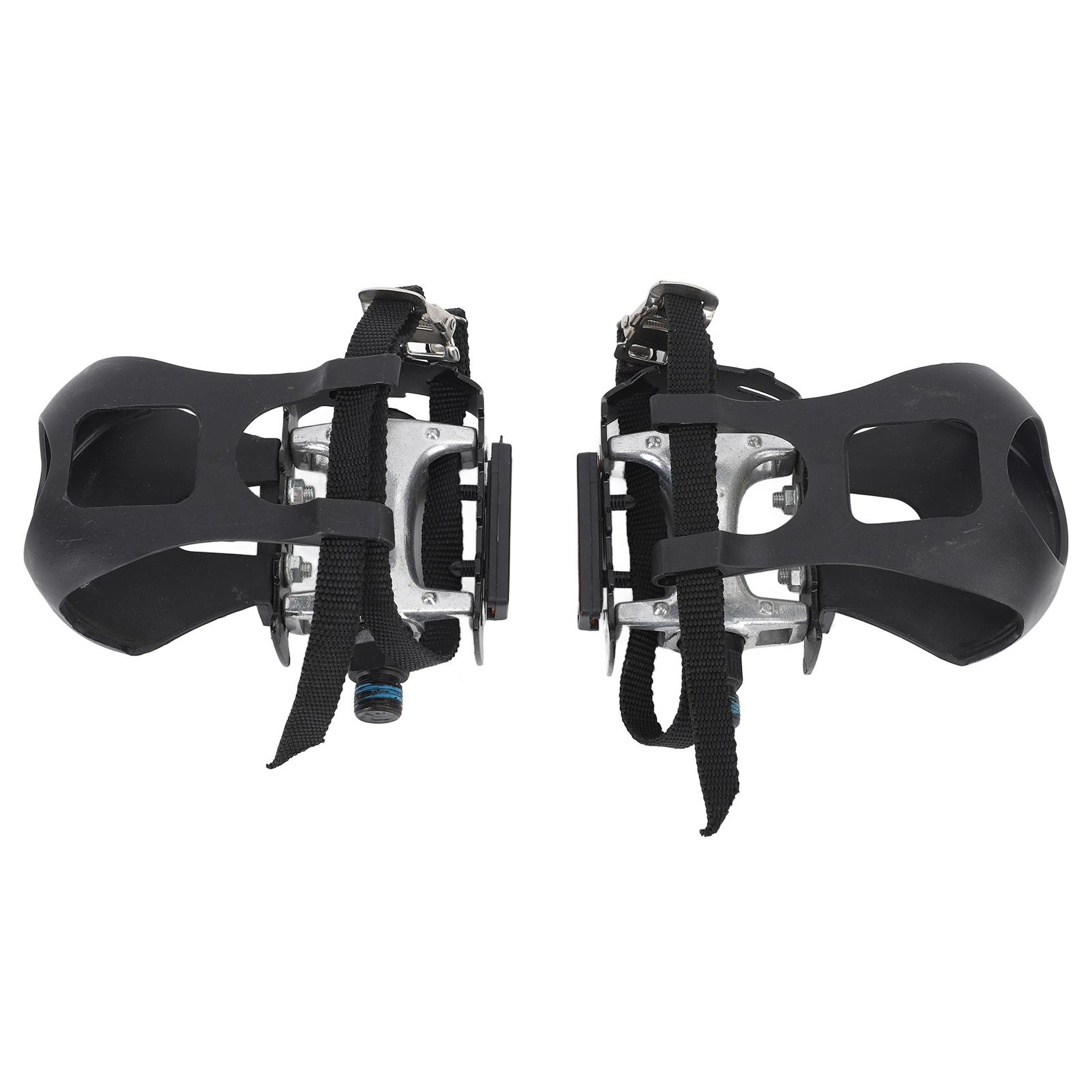 1 Pair Exercise Bike Pedals Aluminum Exercise Bicycle Pedals with Toe Clip and Straps 9/16
1 Pair Exercise Bike Pedals Aluminum Exercise Bicycle Pedals with Toe Clip and Straps 9/16