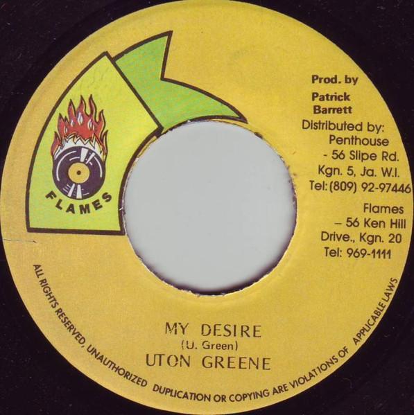 7inch Record UTAN GREEN My Desire NONE Flames Jamaica Reggae Ska Dub Used
7inch Record UTAN GREEN My Desire NONE Flames Jamaica Reggae Ska Dub Used