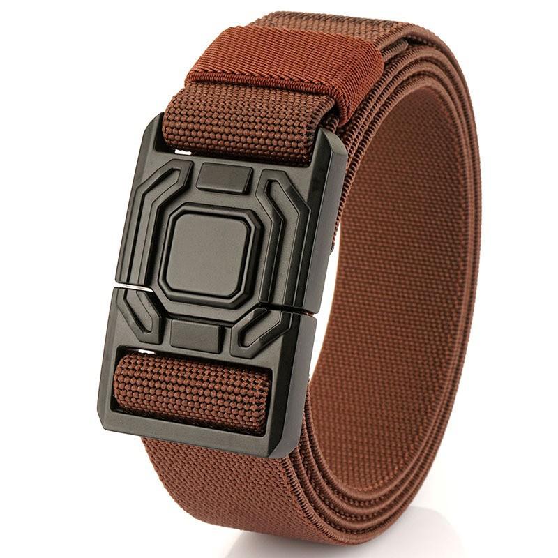 Men s Quick-Release Belt Nylon Durable Elastic Canvas Simple Trouser Buckle 125cm коричневий
Men s Quick-Release Belt Nylon Durable Elastic Canvas Simple Trouser Buckle 125cm коричневий