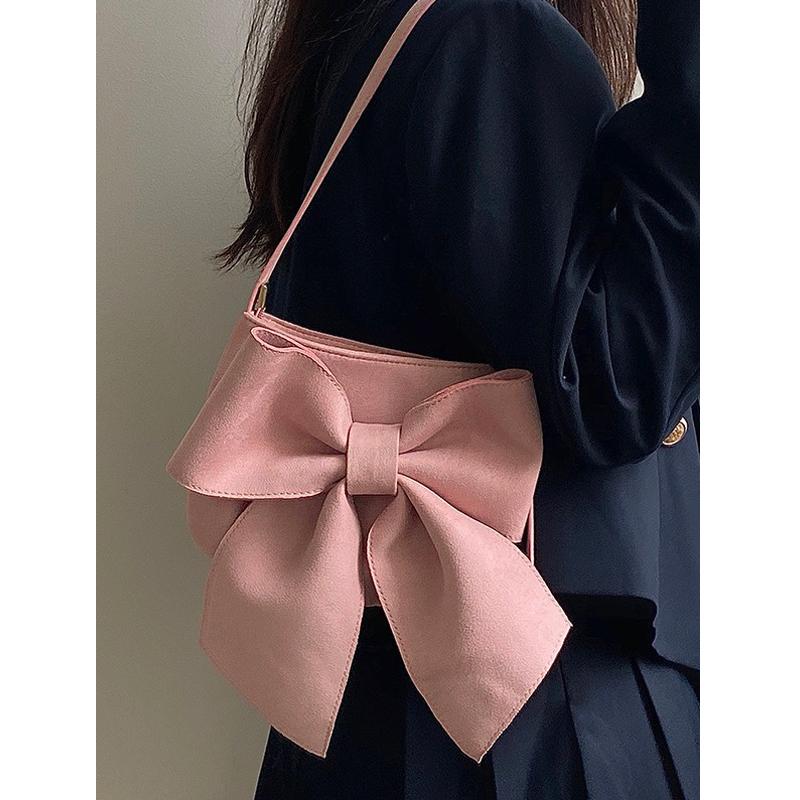 Ladies Shoulder Bags Oversized Bow Sweet Korean Cute Fashiable Versatile Shoulder Bags Luxury Brand New Handbags For Girl розовый
Ladies Shoulder Bags Oversized Bow Sweet Korean Cute Fashiable Versatile Shoulder Bags Luxury Brand New Handbags For Girl розовый