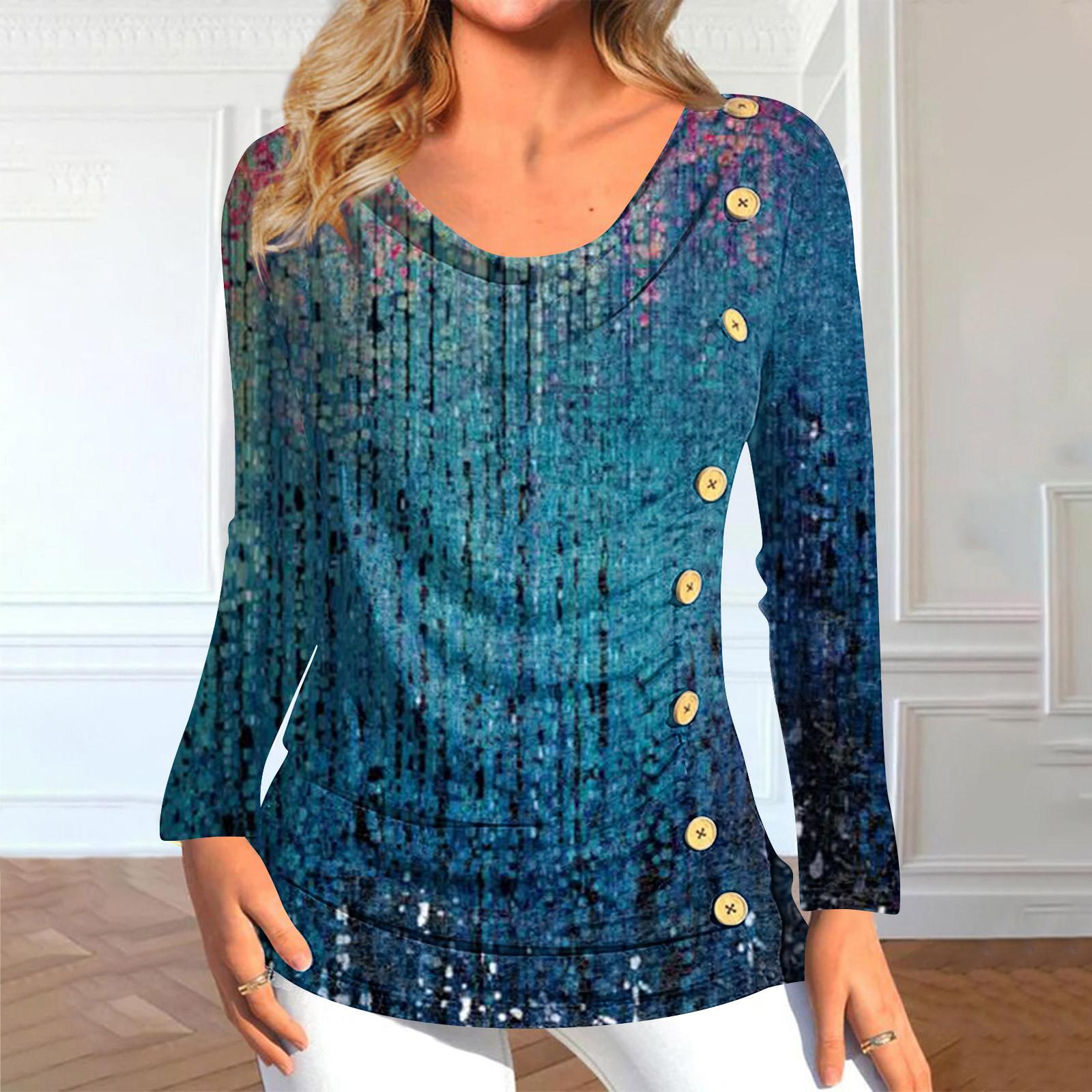 Women s Long Sleeve Tops Summer Asymmetrical T-Shirts Slim Fit Casual Button Down Tops T-Shirts Pullover Tops T-Shirts Summer Tops Long Sleeve Tops XL
Women s Long Sleeve Tops Summer Asymmetrical T-Shirts Slim Fit Casual Button Down Tops T-Shirts Pullover Tops T-Shirts Summer Tops Long Sleeve Tops XL