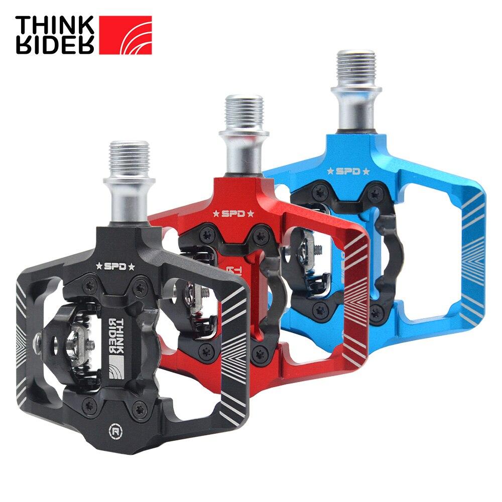 ThinkRider 2 In 1 Bicycle Lock Pedal With Free Cleat For SPD System MTB Road Aluminum Anti-slip Sealed Bearing Lock Accessories
ThinkRider 2 In 1 Bicycle Lock Pedal With Free Cleat For SPD System MTB Road Aluminum Anti-slip Sealed Bearing Lock Accessories