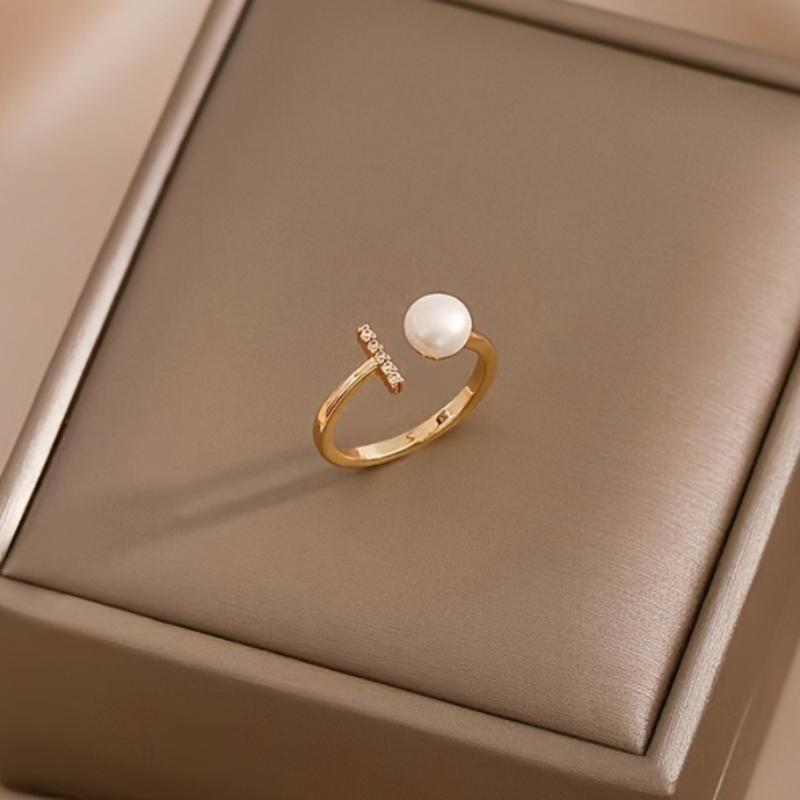 Fashionable and Luxurious Zircon Imitation Pearl Opening Women s Ring, Suitable As An Accessory Gift for Daily Wear resizable
Fashionable and Luxurious Zircon Imitation Pearl Opening Women s Ring, Suitable As An Accessory Gift for Daily Wear resizable