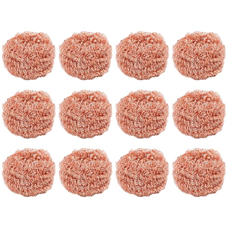 12Pieces Copper Wire Scrubber Multiuse Soldering Iron Tip Cleaner For Cookware Pots Pans Sinks And Surfaces Scrubbing 1
12Pieces Copper Wire Scrubber Multiuse Soldering Iron Tip Cleaner For Cookware Pots Pans Sinks And Surfaces Scrubbing 1