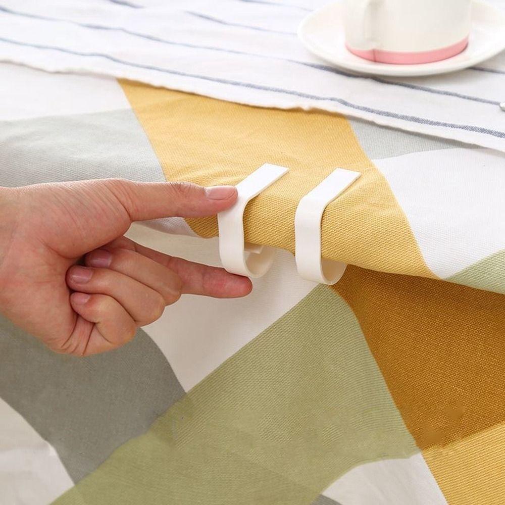 5pcs White Cloth Clamp Anti-slip Table Cover Clamp Useful Tablecloth Clip Restaurants 5pcs 
5pcs White Cloth Clamp Anti-slip Table Cover Clamp Useful Tablecloth Clip Restaurants 5pcs