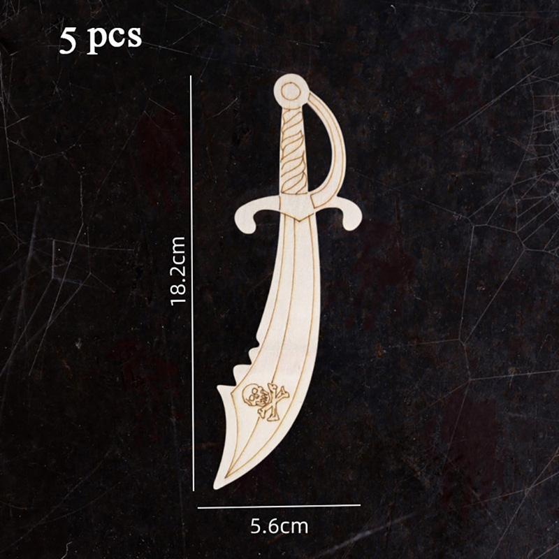 5/10pcs Wooden Swords Set Unfinished Pirates Wooden Painting Props Halloween Art Activity Cosplay Supplies for Kids Birthday
5/10pcs Wooden Swords Set Unfinished Pirates Wooden Painting Props Halloween Art Activity Cosplay Supplies for Kids Birthday