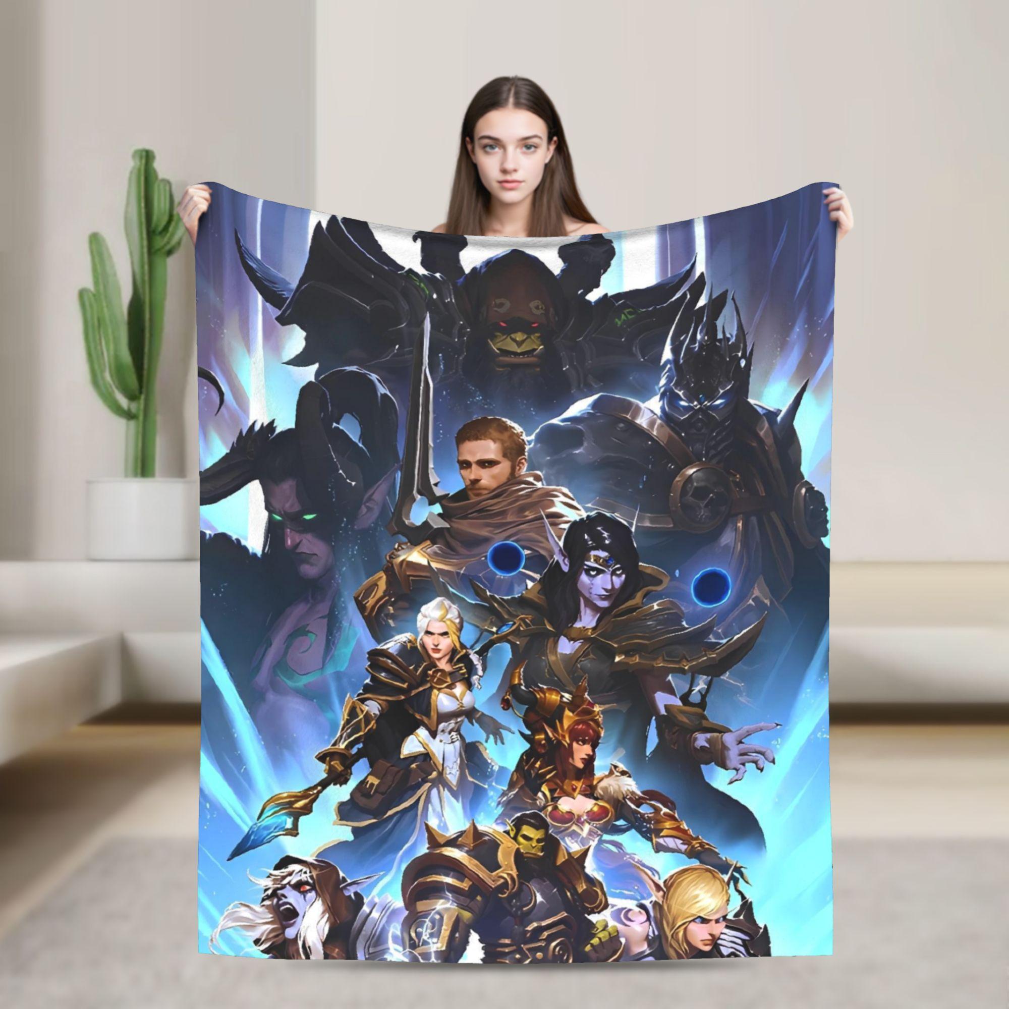 WOW Game World of Warcraft Gamer Blanket Quality Soft Throw Blanket Winter Travel Bedroom Fashion Bedspread 75cmx90cm
WOW Game World of Warcraft Gamer Blanket Quality Soft Throw Blanket Winter Travel Bedroom Fashion Bedspread 75cmx90cm