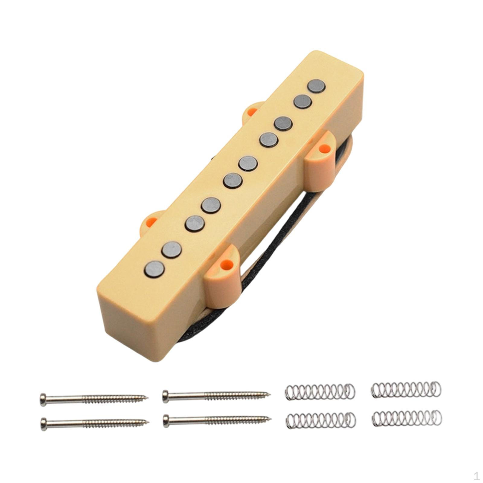 Bass Instrument Accessory Easy to Install Pickup Tuner Single Coil Neck жёлтый
Bass Instrument Accessory Easy to Install Pickup Tuner Single Coil Neck жёлтый