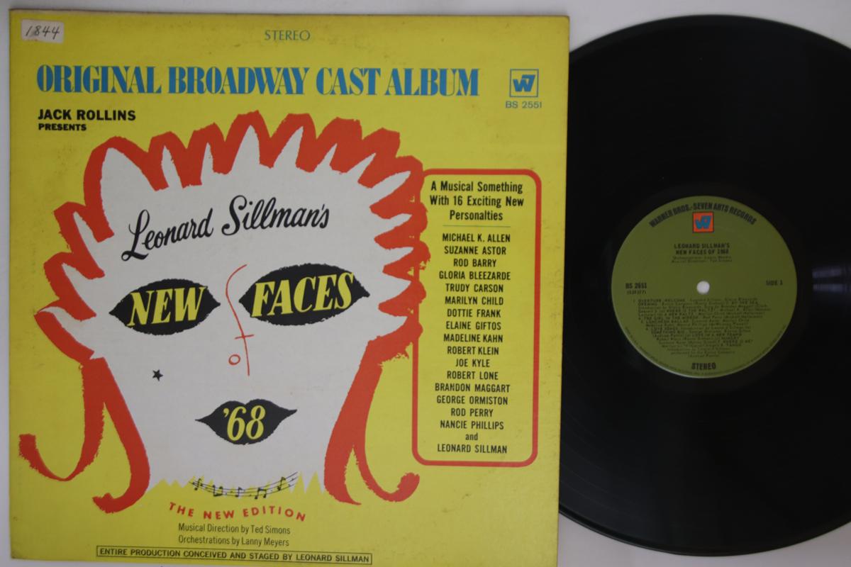 LP Record OST - Leonard Sillman s New Faces Of 1968 BS2551 WARNER BROS 1968 US Soundtracks & Musicals Used
LP Record OST - Leonard Sillman s New Faces Of 1968 BS2551 WARNER BROS 1968 US Soundtracks & Musicals Used