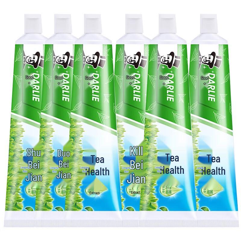 Darlie Tea Scent Longjing Mint Toothpaste 6-Pack
Darlie Tea Scent Longjing Mint Toothpaste 6-Pack