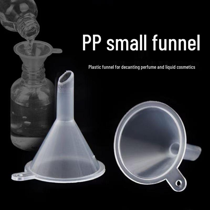 Mini Plastic Funnel for Small Caliber Bottles - Ideal for Hand Sanitizer and Makeup Refills
Mini Plastic Funnel for Small Caliber Bottles - Ideal for Hand Sanitizer and Makeup Refills