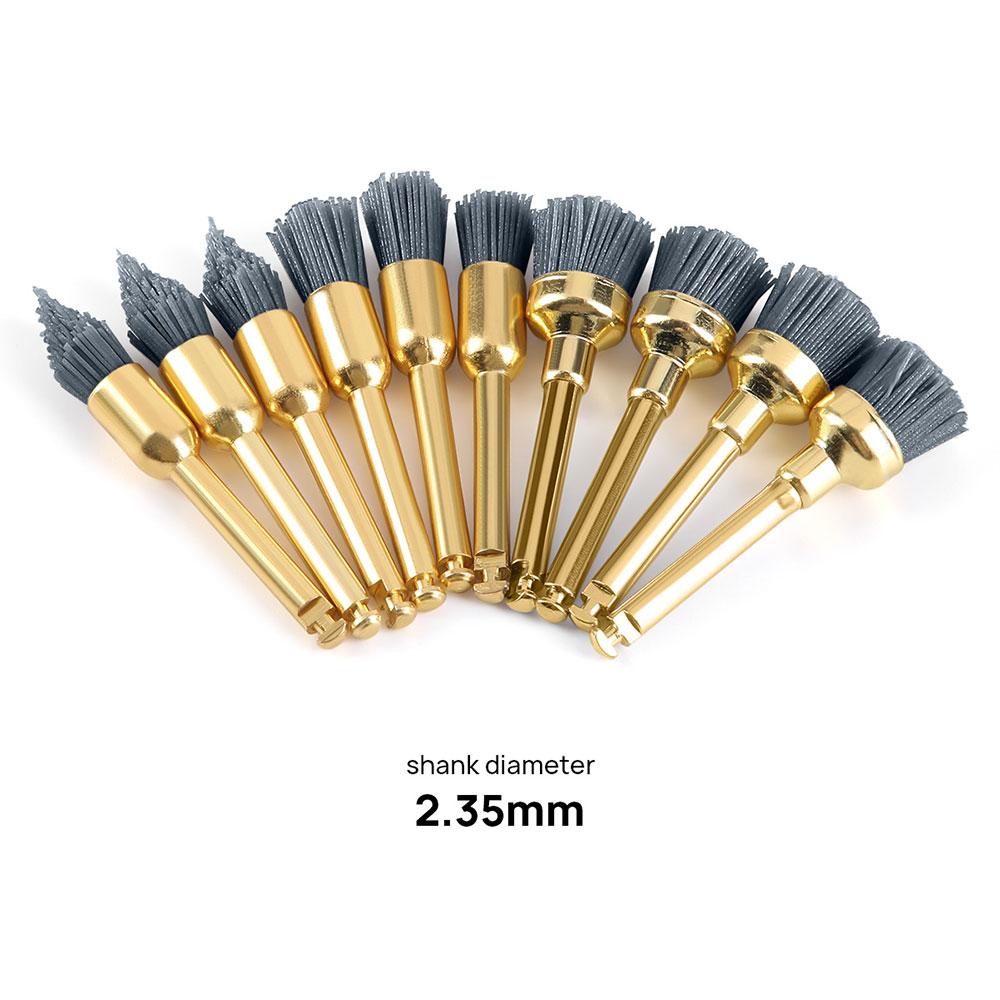 10Pcs Dental Polishing Brush Aluminium Oxide/Silicon Carbide Polishing Prophy Brushes Ideal For Contra Angle Handpiece
10Pcs Dental Polishing Brush Aluminium Oxide/Silicon Carbide Polishing Prophy Brushes Ideal For Contra Angle Handpiece