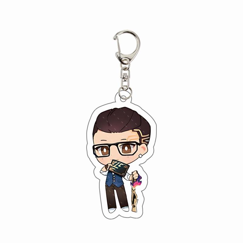 Anime VALORANT Acrylic Keychain Double-Sided Print Chibi Jett Sage Reyna Neon Chamber Bag Pendant Accessories Fans Cosplay Gift 6 cm
Anime VALORANT Acrylic Keychain Double-Sided Print Chibi Jett Sage Reyna Neon Chamber Bag Pendant Accessories Fans Cosplay Gift 6 cm