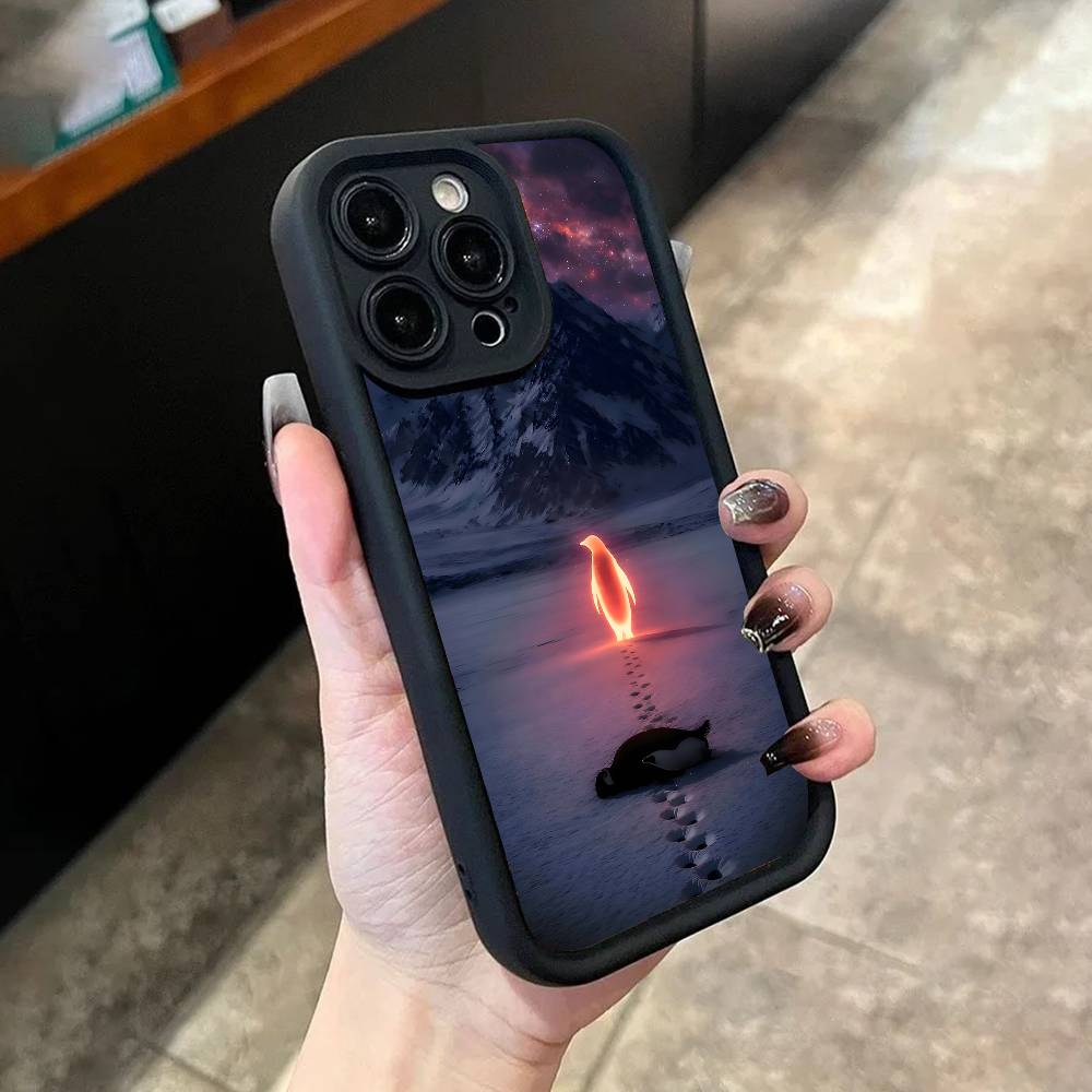 Snow Mountain Scenery Penguins Case For iPhone 17,16,15,14,13,12,11,Pro,Max,Plus,X,XS,SE4,E,Mini Black Thickened border Case iPhone 16se4 16e
Snow Mountain Scenery Penguins Case For iPhone 17,16,15,14,13,12,11,Pro,Max,Plus,X,XS,SE4,E,Mini Black Thickened border Case iPhone 16se4 16e
