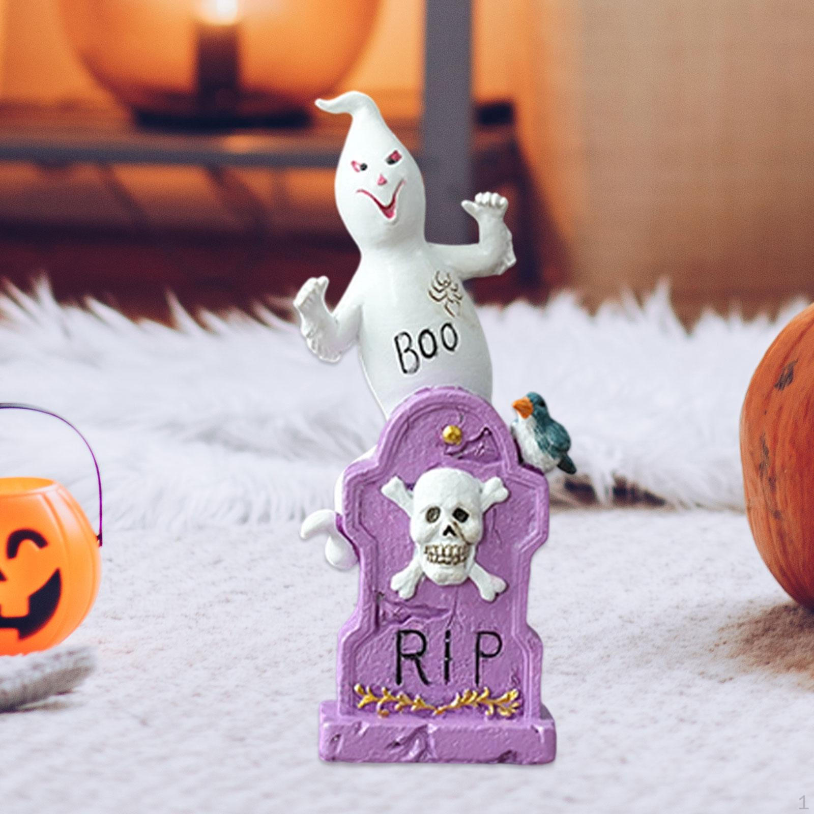 Ghost Figurine Decorative Statue Halloween Decor Collection Art Crafts Sculpture Tabletop Ornament Tombstone
Ghost Figurine Decorative Statue Halloween Decor Collection Art Crafts Sculpture Tabletop Ornament Tombstone
