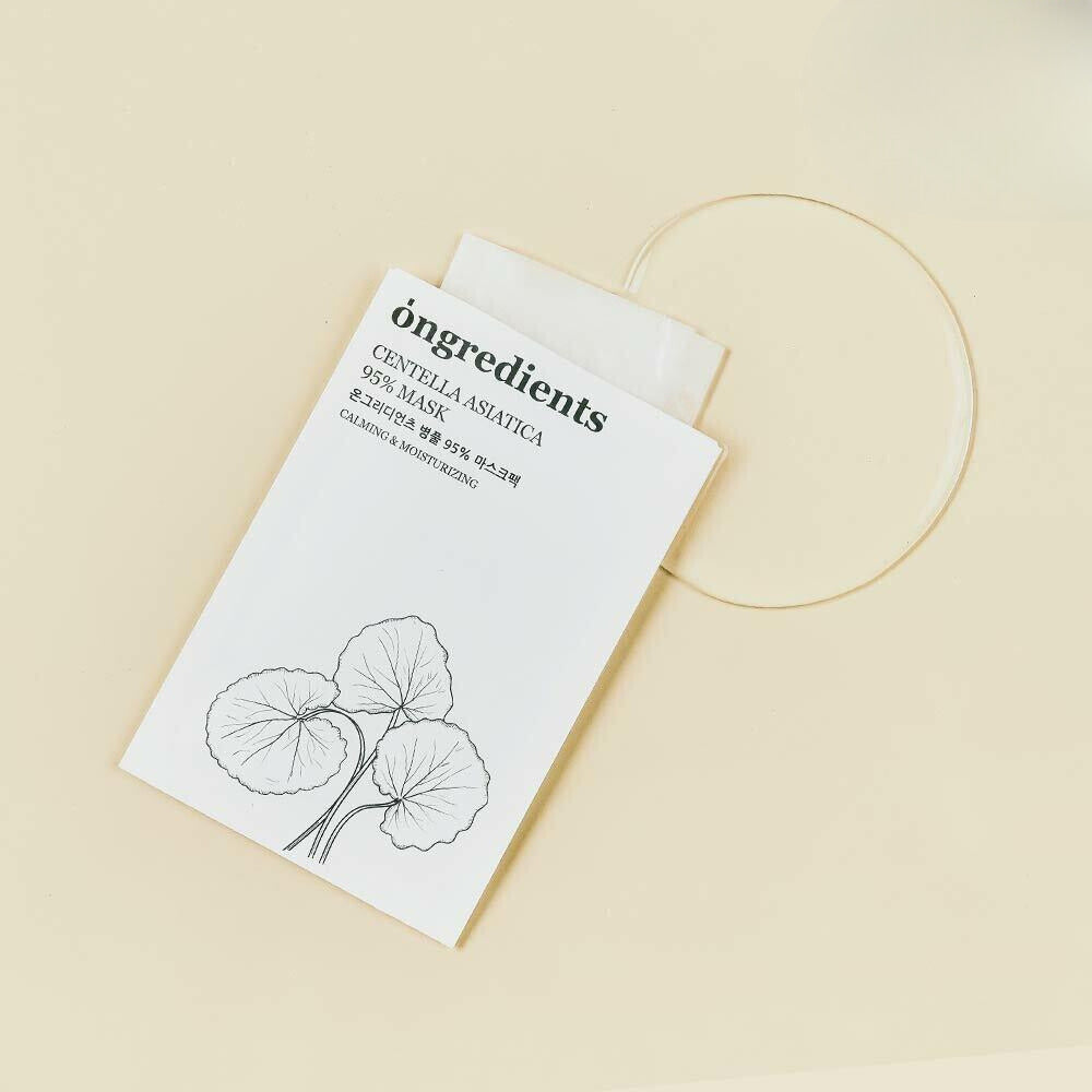 ongredients Centella Asiatica 95% Mask Sheet 1ea
ongredients Centella Asiatica 95% Mask Sheet 1ea