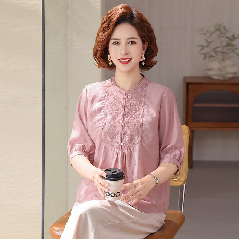 2026 Summer Fashion Shirt for Young Moms: Stylish and Lightweight Top for Middle-Aged & Elderly Women XL (Recommended 100-110 lbs)
2026 Summer Fashion Shirt for Young Moms: Stylish and Lightweight Top for Middle-Aged & Elderly Women XL (Recommended 100-110 lbs)