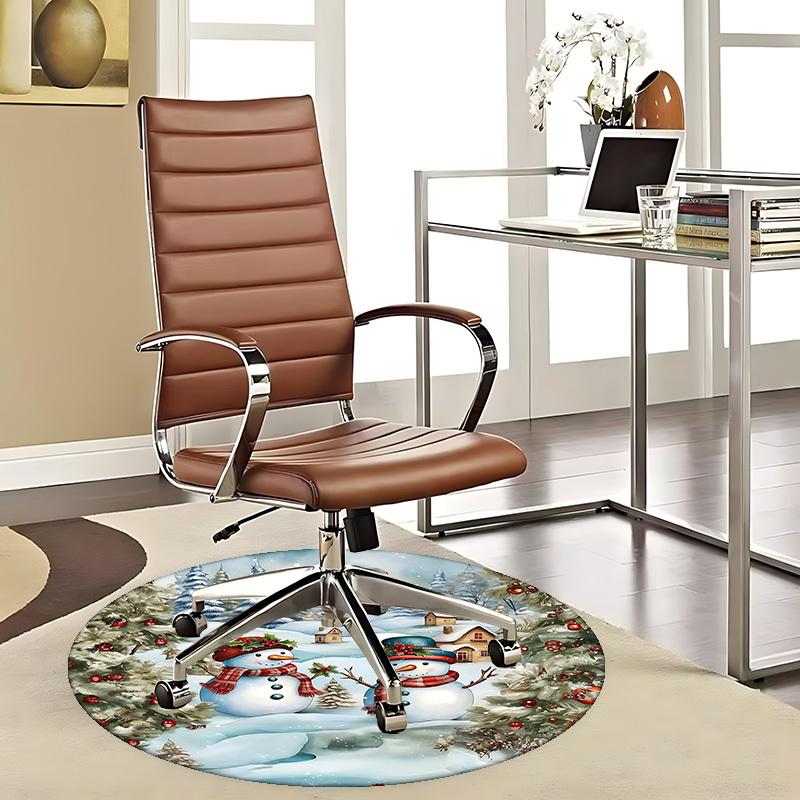 1pc Christmas Snowman Office Chair Mat - Anime Cartoon Design, Non-Slip Carpet for Home Decor, Seasonal Gift, Suitable for Office, Living Room, Bedroo 80cm by 80cm
1pc Christmas Snowman Office Chair Mat - Anime Cartoon Design, Non-Slip Carpet for Home Decor, Seasonal Gift, Suitable for Office, Living Room, Bedroo 80cm by 80cm