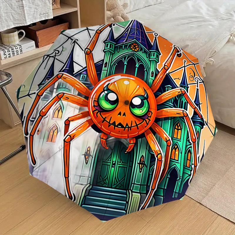1pc Halloween Spider Web Fashionable Automatic Opening/Closing Folding Umbrella with 8 Iron Bones, Plastic Handle yy251015084
1pc Halloween Spider Web Fashionable Automatic Opening/Closing Folding Umbrella with 8 Iron Bones, Plastic Handle yy251015084