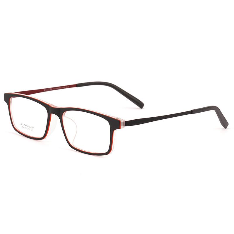 New Pure Titanium Eyeglasses Frame TR Ultralight Comfortable Full Frame Optical Prescription Glasses for Young
New Pure Titanium Eyeglasses Frame TR Ultralight Comfortable Full Frame Optical Prescription Glasses for Young