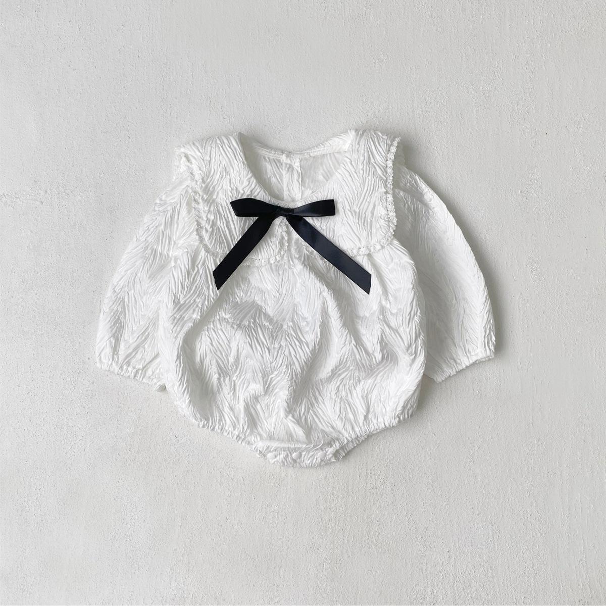 Autumn Style Bow Large Lapel Jacquard Baby Girl Romper - Triangle Crawling Outfit 80cm белый
Autumn Style Bow Large Lapel Jacquard Baby Girl Romper - Triangle Crawling Outfit 80cm белый