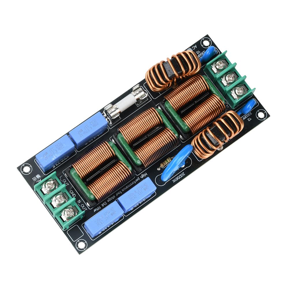 AC 110-250V Four Stage AC Power Supply AC110V 220V Power Supply EMI Electromagnetic Interference Filter
AC 110-250V Four Stage AC Power Supply AC110V 220V Power Supply EMI Electromagnetic Interference Filter