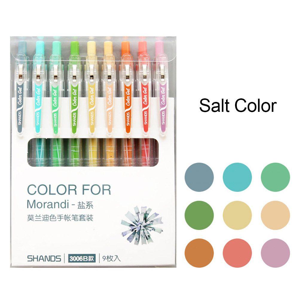 Writing Tools Creative Stationery Morandi Colored Ballpoint Pens Marker Gel Pens Set Fountain Pen Salt Color
Writing Tools Creative Stationery Morandi Colored Ballpoint Pens Marker Gel Pens Set Fountain Pen Salt Color