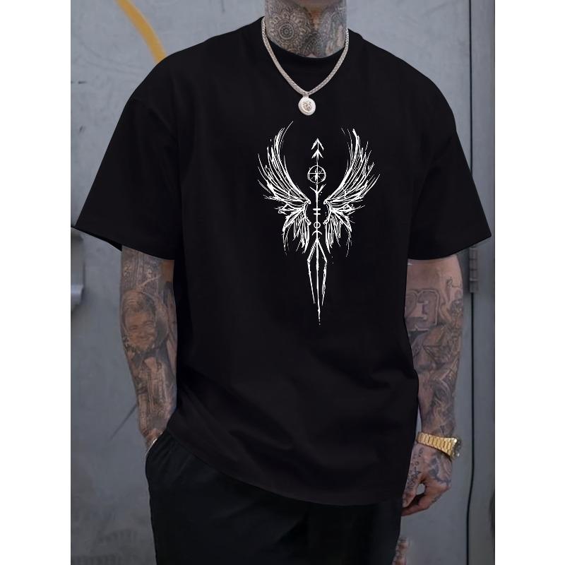 European Size Wings Print Ports and Outdoor Products, Sports Outdoor Clothing, Men s Sports Outdoor Clothing, Men s Sports Casual Shirts and Shirts 4XL чорний
European Size Wings Print Ports and Outdoor Products, Sports Outdoor Clothing, Men s Sports Outdoor Clothing, Men s Sports Casual Shirts and Shirts 4XL чорний