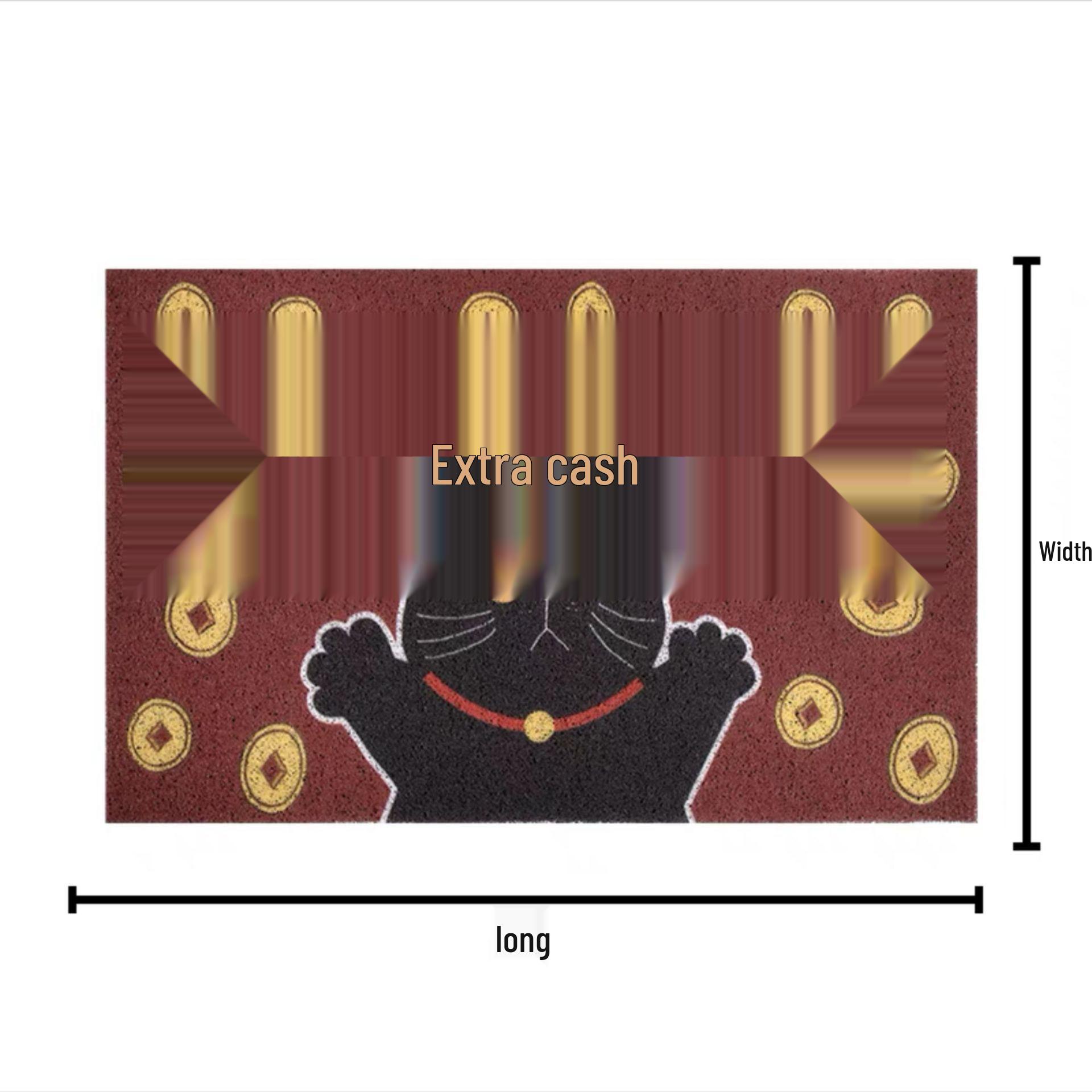 Мультяшный коврик для входной двери «Счастливый кот», грязеотталкивающий, легко чистящийся коврик с шелковой петлей для грязи и пыли. 40x60cm
Мультяшный коврик для входной двери «Счастливый кот», грязеотталкивающий, легко чистящийся коврик с шелковой петлей для грязи и пыли. 40x60cm