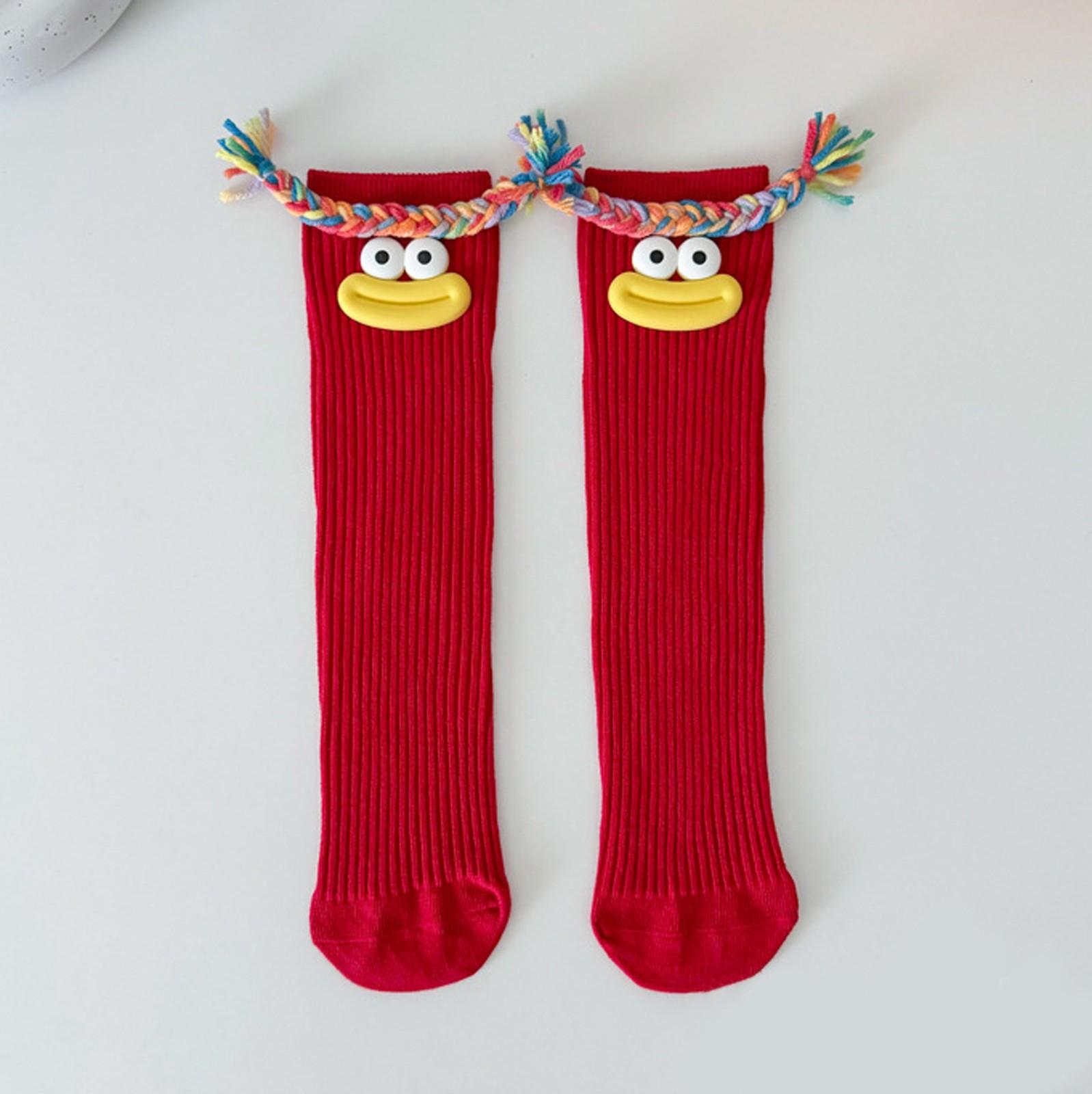 Носки средней длины для девочек с цветными косичками в виде большого рта, забавные длинные носки, милые носки средней длины One Size красный
Носки средней длины для девочек с цветными косичками в виде большого рта, забавные длинные носки, милые носки средней длины One Size красный