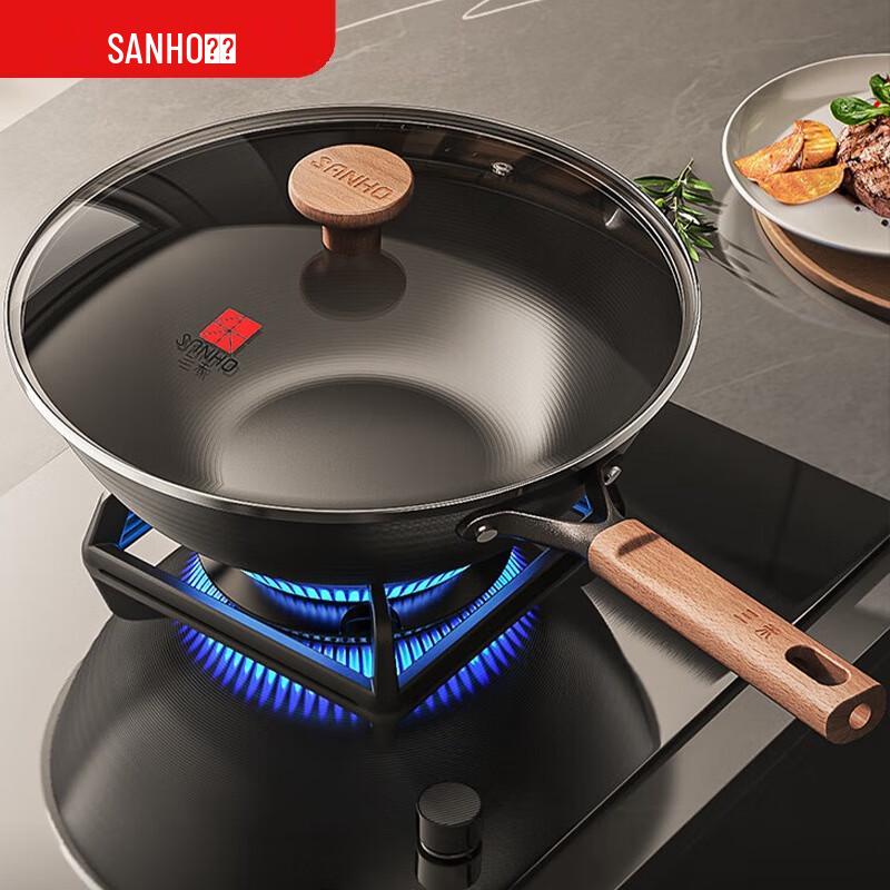 Sanhe Non-Stick Rust-Resistant Iron Wok
Sanhe Non-Stick Rust-Resistant Iron Wok