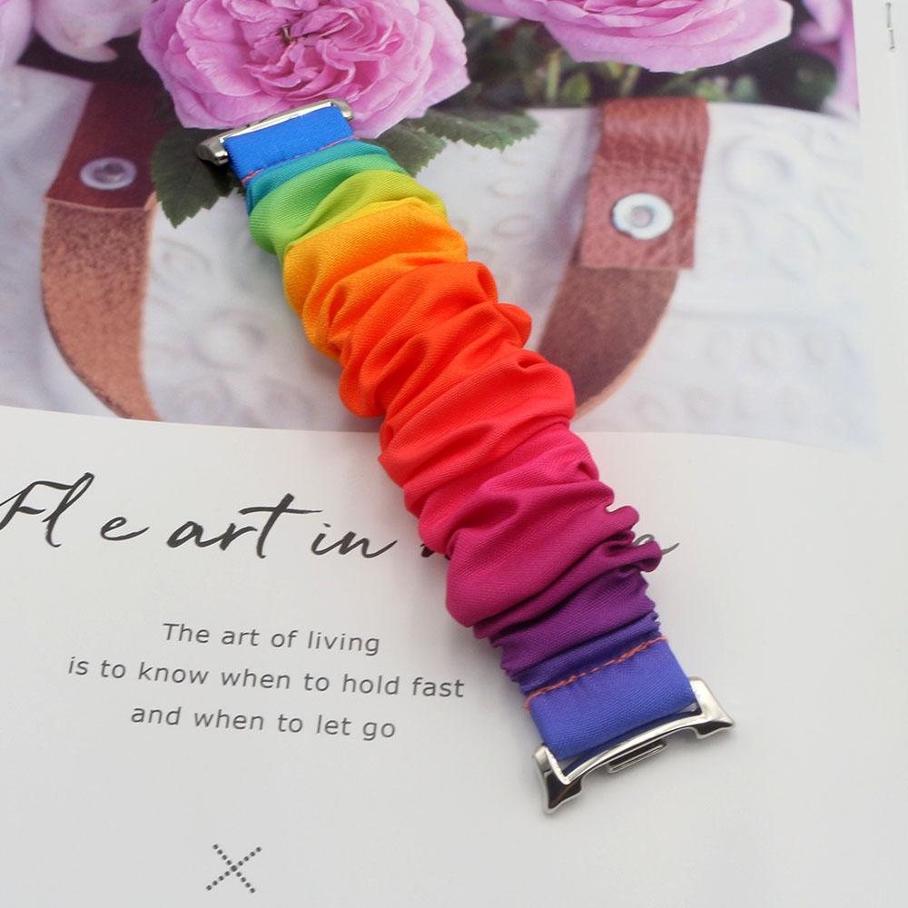 Scrunchies Watch Band for Samsung Galaxy Watch 8 Replacement Wristband Stretchy Strap Fabric Watchband for Men Women Rainbow
Scrunchies Watch Band for Samsung Galaxy Watch 8 Replacement Wristband Stretchy Strap Fabric Watchband for Men Women Rainbow