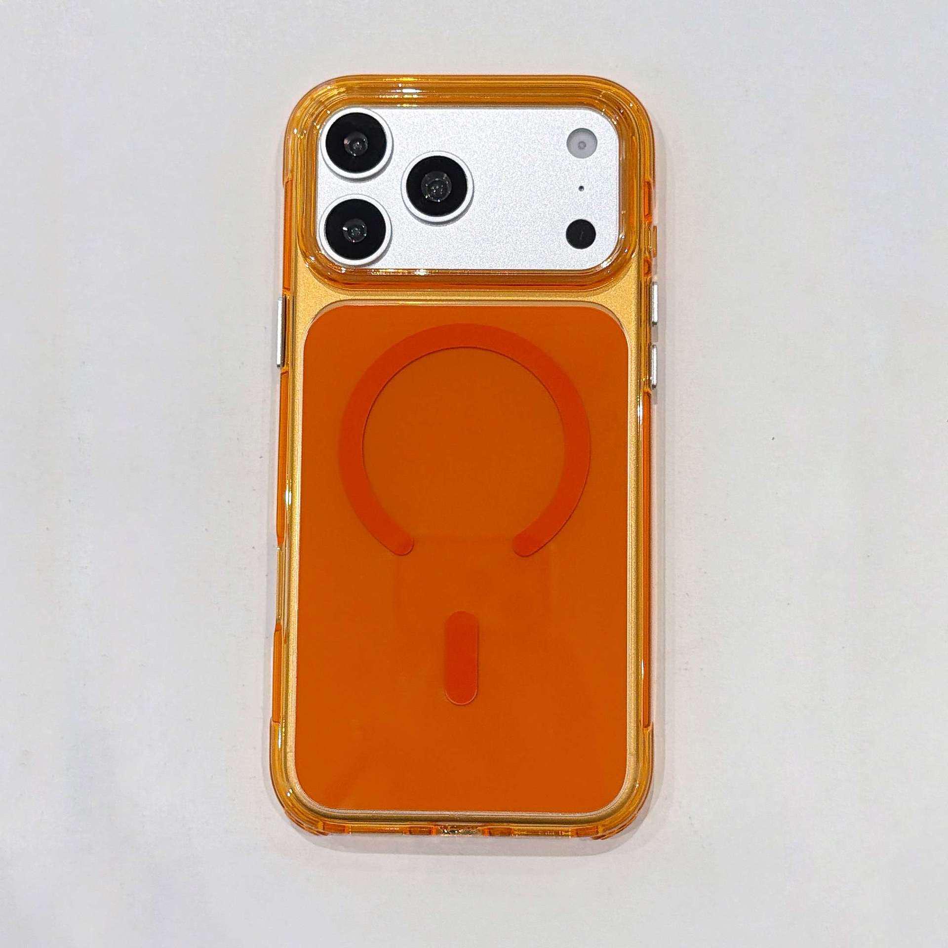 Magnetic Phone Case for Apple 17PROMAX: Solid Color, Drop-Proof, Trendy Design, Fits 13/14 Large Hole iPhone 16 Pro Max оранжевый
Magnetic Phone Case for Apple 17PROMAX: Solid Color, Drop-Proof, Trendy Design, Fits 13/14 Large Hole iPhone 16 Pro Max оранжевый