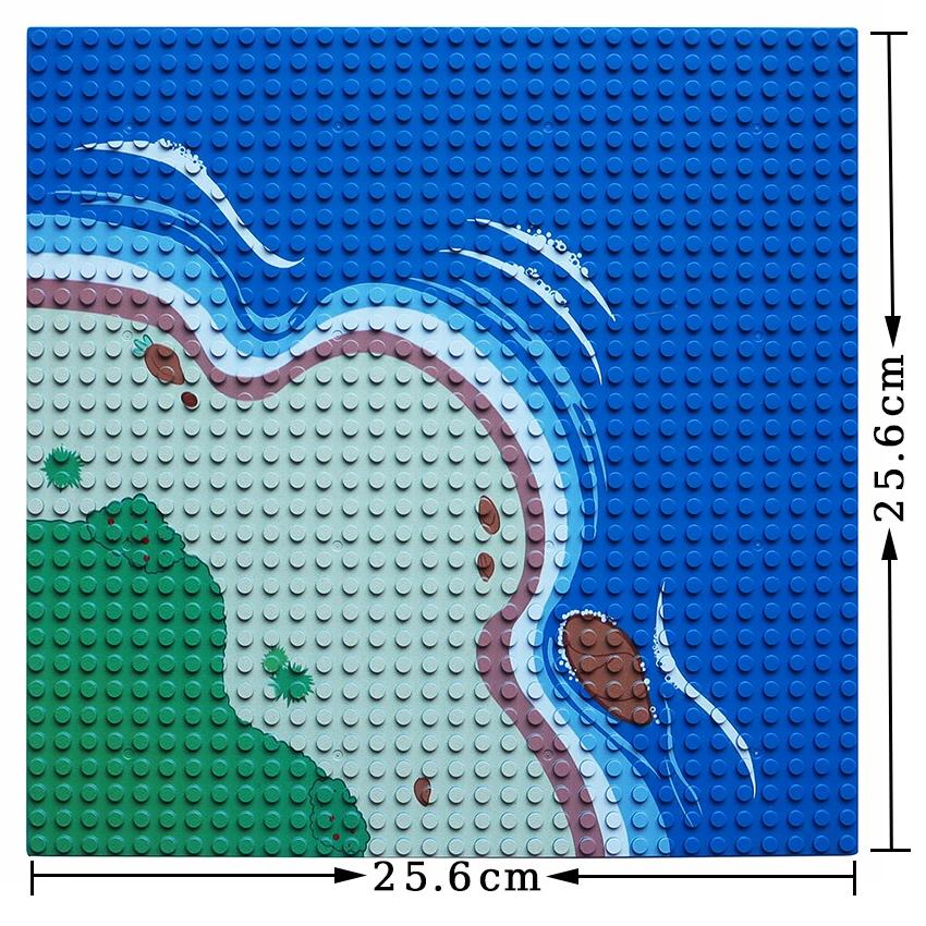 Non-Toxic Construction Bricks City Baseplates Diy Sea Beach Islands River Grasslands Plates 32X32 Dots Small Particle Building Blocks Toys
Non-Toxic Construction Bricks City Baseplates Diy Sea Beach Islands River Grasslands Plates 32X32 Dots Small Particle Building Blocks Toys