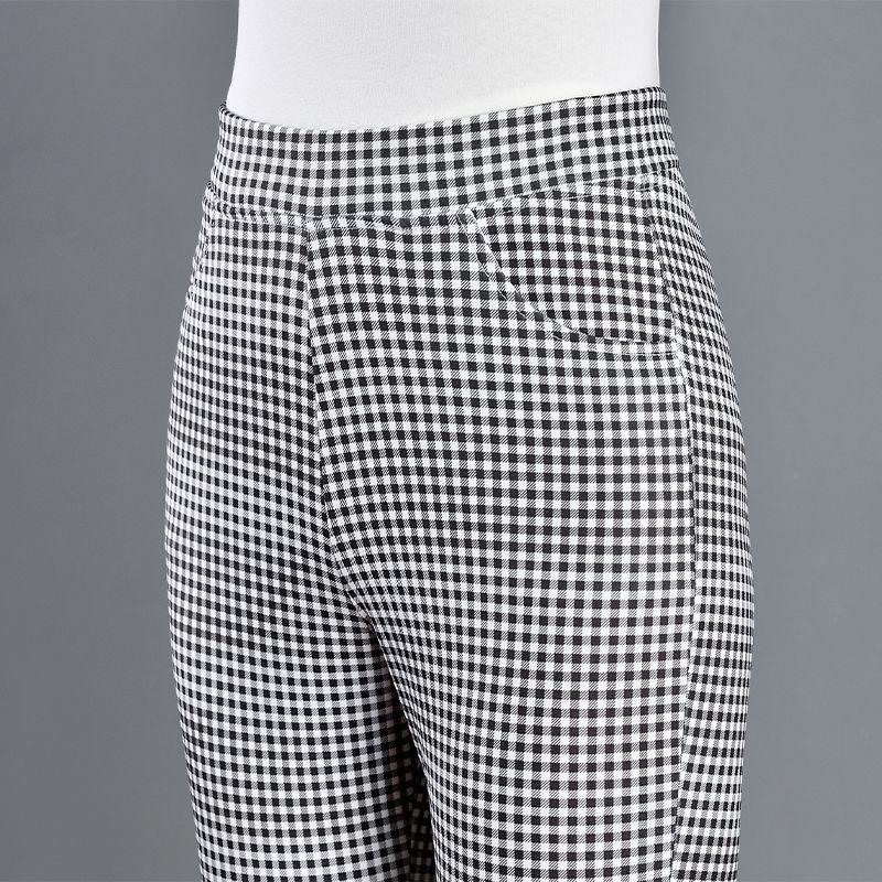 2024 Summer Women s Black & White Plaid Micro-Flare Elastic Waist Slim Fit Long Pants L (under 120 lbs)
2024 Summer Women s Black & White Plaid Micro-Flare Elastic Waist Slim Fit Long Pants L (under 120 lbs)