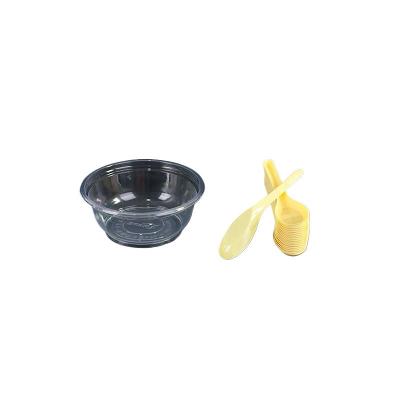 Homeglen Disposable Plastic Bowl and Spoon Set
Homeglen Disposable Plastic Bowl and Spoon Set
