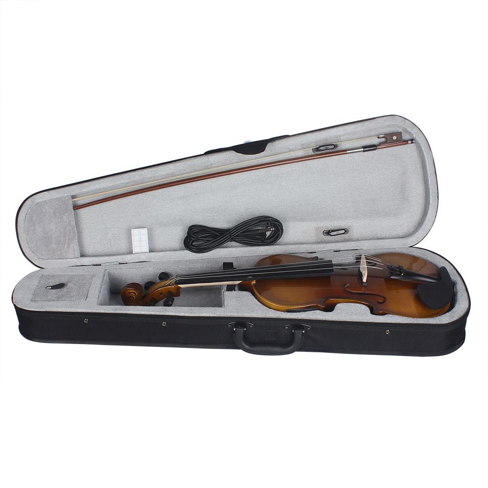 IRIN EQ Electric Smart Violin 4/4 Full Size Acoustic with Case Bow Strings Shoulder Rest Solid Wood Violin For Beginner Students
IRIN EQ Electric Smart Violin 4/4 Full Size Acoustic with Case Bow Strings Shoulder Rest Solid Wood Violin For Beginner Students