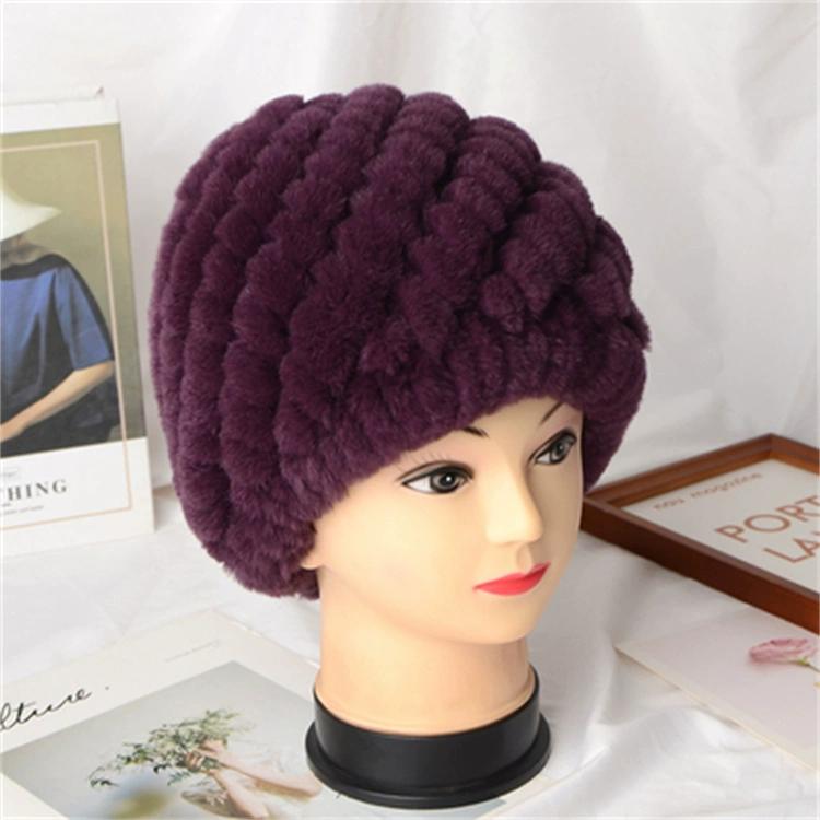 Шапка из меха кролика Рекс, осенне-зимняя, утолщенная, ветрозащитная, теплая, женская, меховая, для матерей среднего и пожилого возраста, защита ушей, шапка-ананас Fidelity OneSize(55-60cm) фиолетовый
Шапка из меха кролика Рекс, осенне-зимняя, утолщенная, ветрозащитная, теплая, женская, меховая, для матерей среднего и пожилого возраста, защита ушей, шапка-ананас Fidelity OneSize(55-60cm) фиолетовый