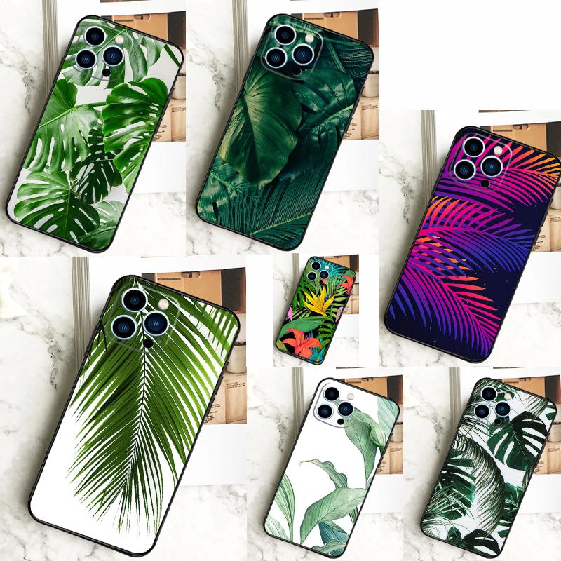 Чехол с тропическими листьями для iPhone 15 14 13 12 11 Pro Max X XR XS 7 8 Plus SE 2022 12 13, мини-бампер, чехол iPhone SE 2020 
Чехол с тропическими листьями для iPhone 15 14 13 12 11 Pro Max X XR XS 7 8 Plus SE 2022 12 13, мини-бампер, чехол iPhone SE 2020