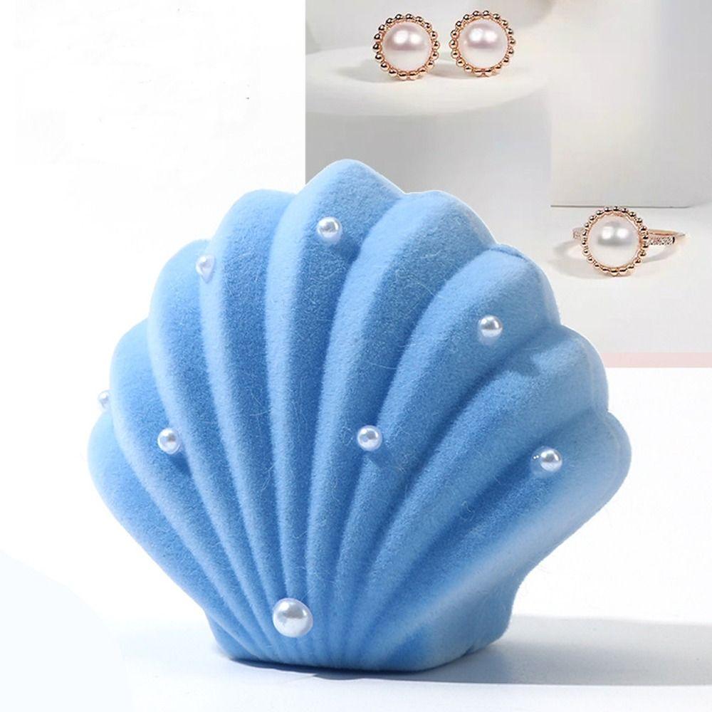 Бархатная витрина в виде ракушки Многоцелевой футляр для хранения Модная шкатулка для ювелирных изделий
Бархатная витрина в виде ракушки Многоцелевой футляр для хранения Модная шкатулка для ювелирных изделий