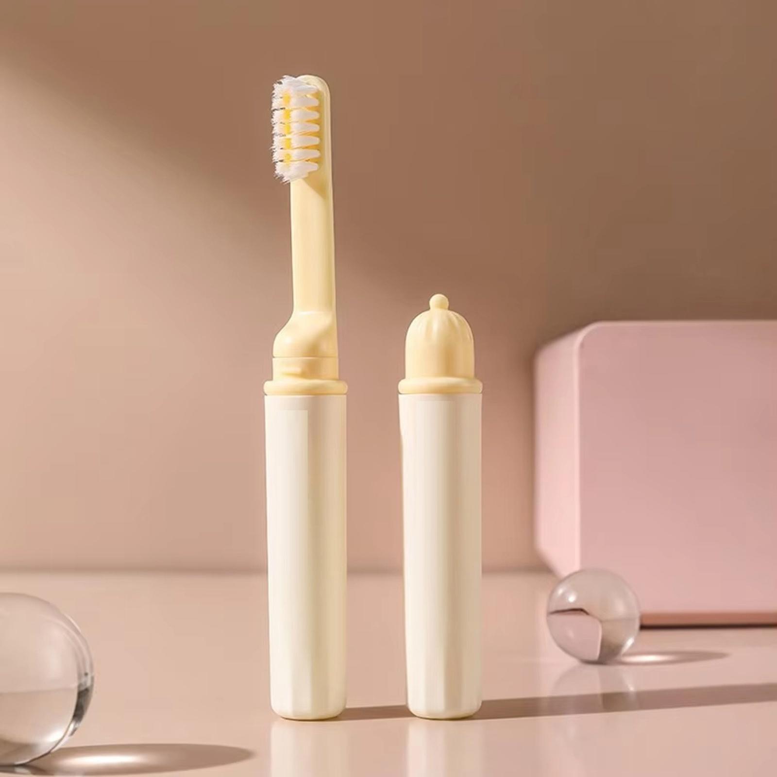Foldable Toothbrush Soft Bristles Portable Travel Toothbrush Compact Design with Protective Case for Oral Hygiene and Easy Storage one size жовтий
Foldable Toothbrush Soft Bristles Portable Travel Toothbrush Compact Design with Protective Case for Oral Hygiene and Easy Storage one size жовтий