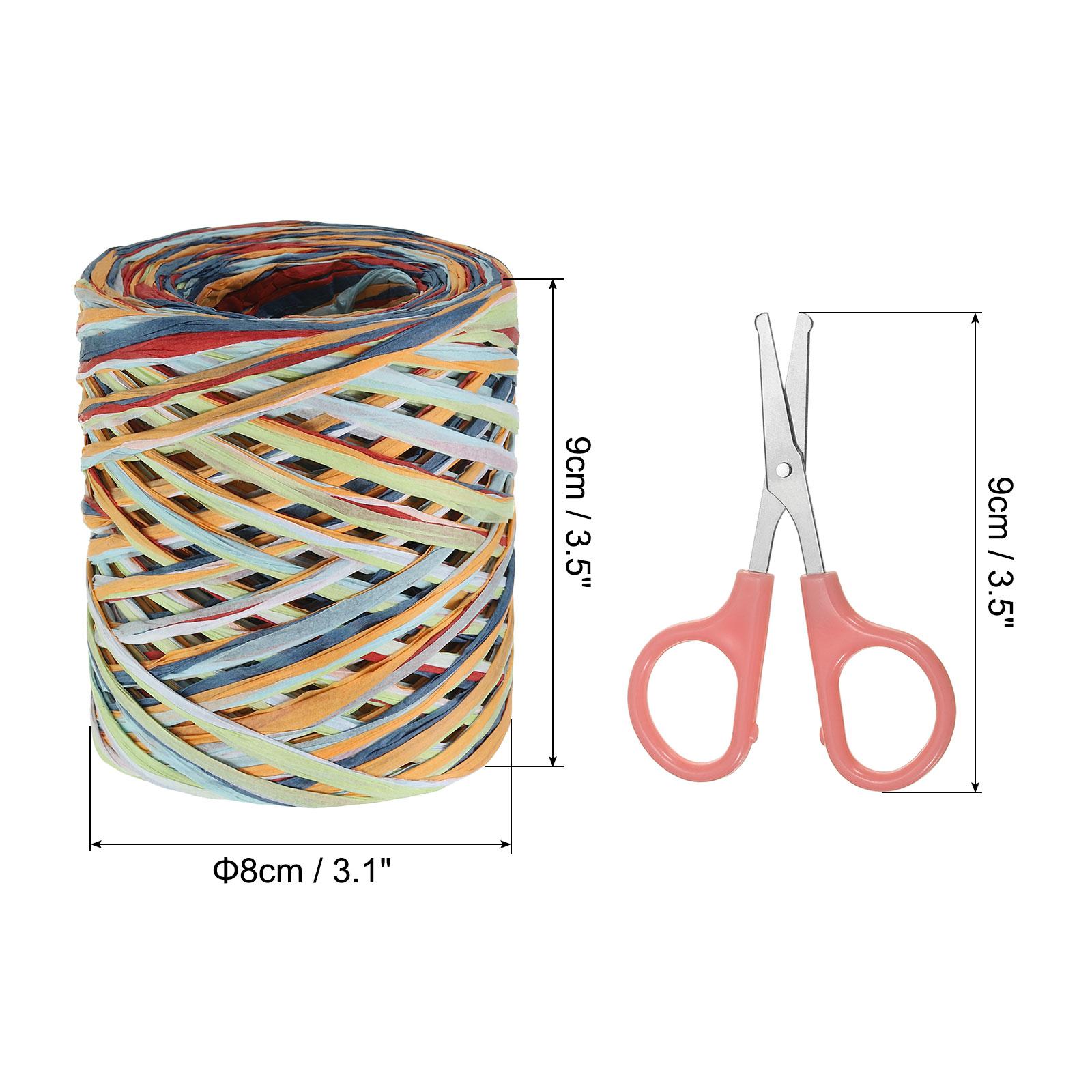 Raffia Paper Craft Ribbon Assortment Kit, Natural Raffia String with Scissor for Gifts, Flower Bouquets, Decoration 218 Yards 8cm Width
Raffia Paper Craft Ribbon Assortment Kit, Natural Raffia String with Scissor for Gifts, Flower Bouquets, Decoration 218 Yards 8cm Width
