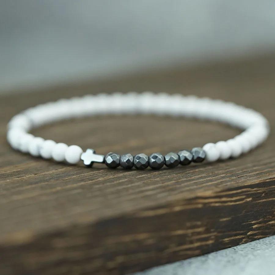 Минимализм 4 мм Браслет из мелких бусин Мужской Женский Натуральный Гематит Бирюза Вулканический Камень с Крестом Молитвенный Браслет Исцеляющий Парный Ювелирные Изделия
Минимализм 4 мм Браслет из мелких бусин Мужской Женский Натуральный Гематит Бирюза Вулканический Камень с Крестом Молитвенный Браслет Исцеляющий Парный Ювелирные Изделия