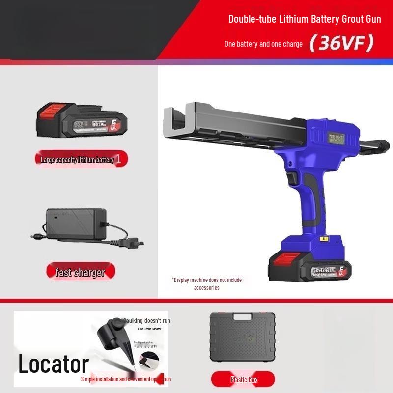 SHEYUE Electric Double-Tube Caulking Gun CN plug (adapter included)
SHEYUE Electric Double-Tube Caulking Gun CN plug (adapter included)