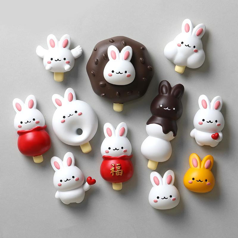 Rabbit Magnetic Refrigerator Magnet Creative Diy Refrigerator Sticker Decoration Resin Sticker Po Wall Gift Toy
Rabbit Magnetic Refrigerator Magnet Creative Diy Refrigerator Sticker Decoration Resin Sticker Po Wall Gift Toy